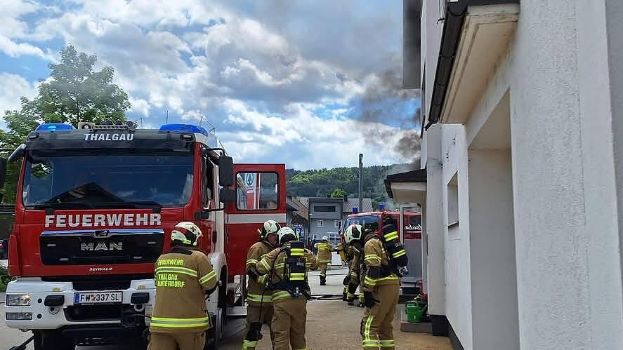 Küchenbrand in Thalgau