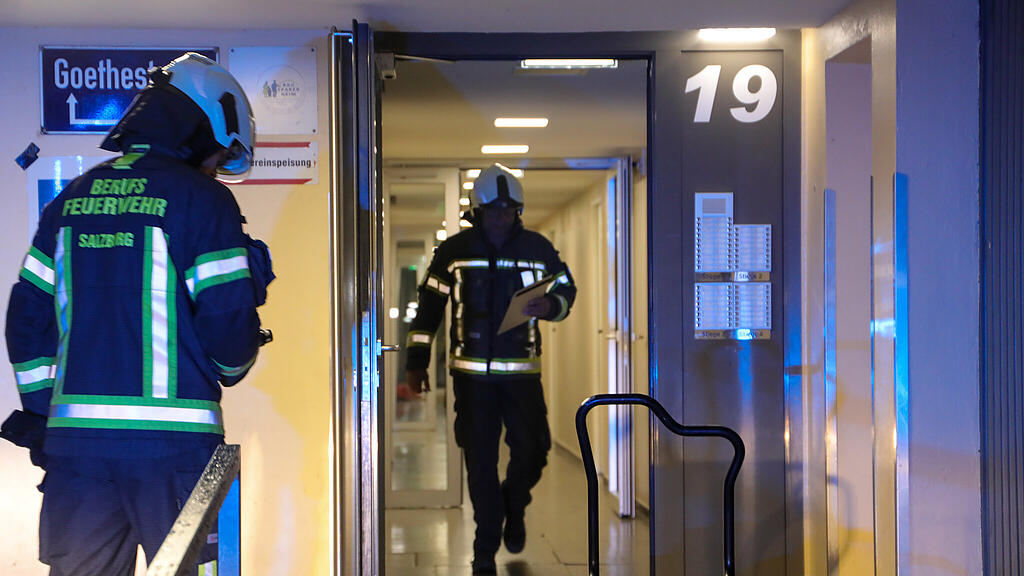 Brand Itzling Goethestraße