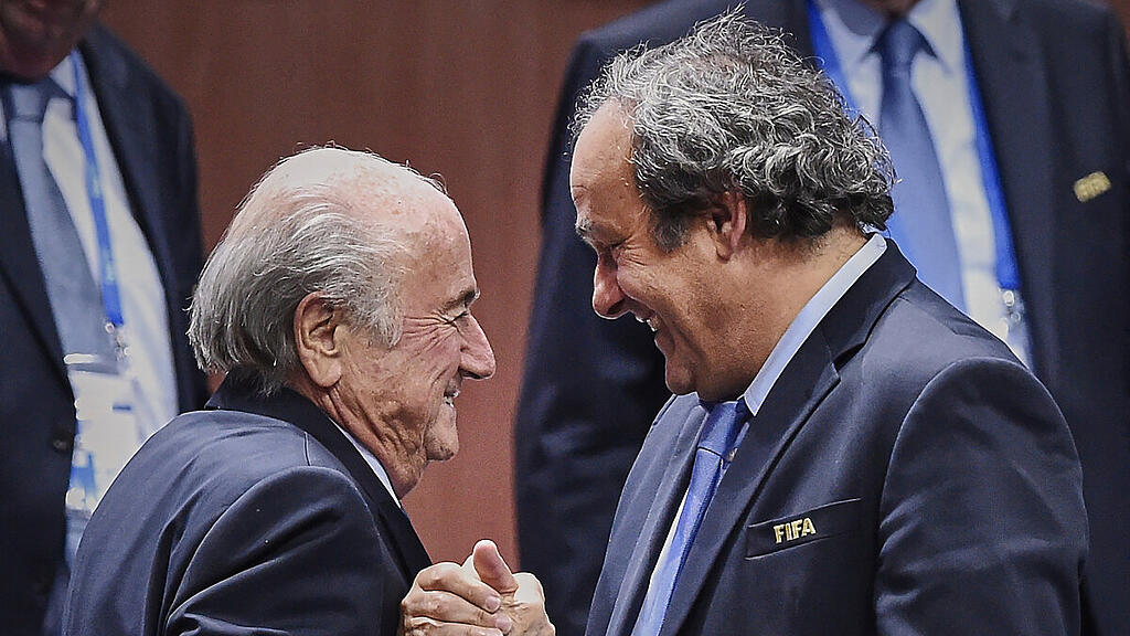 2015 waren Blatter und Platini noch Verbündete