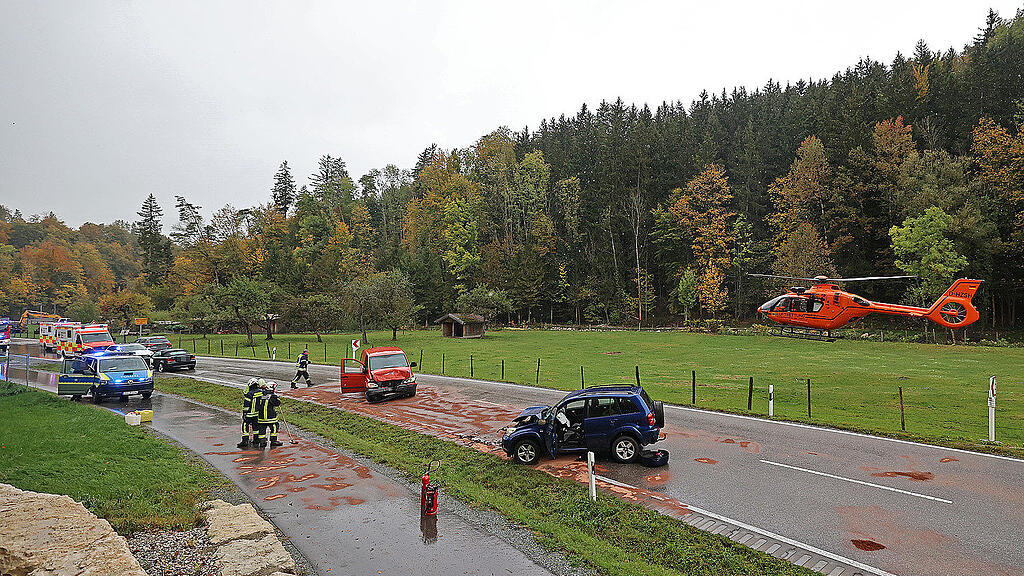Frontalcrash Oberteisendorf