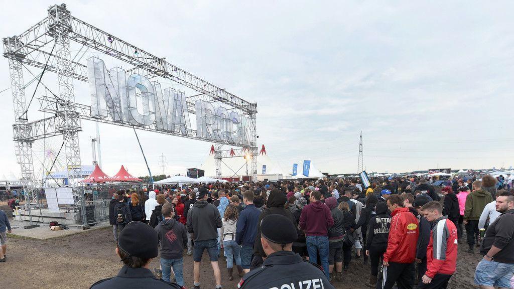 Erster Tag beim Nova Rock