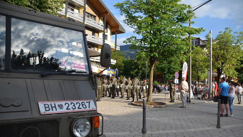 Militärmusik in St. Johann