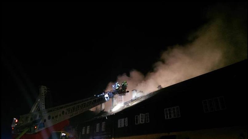 Großbrand in St. Gilgen