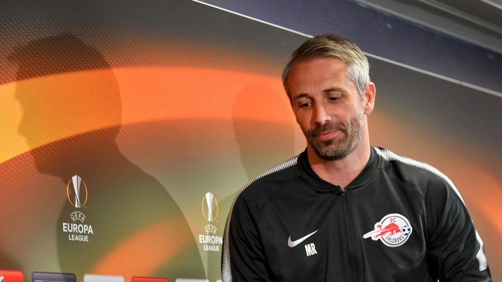 Pressekonferenz vor EL-Halbfinale