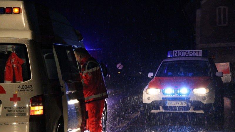 Crash auf B156