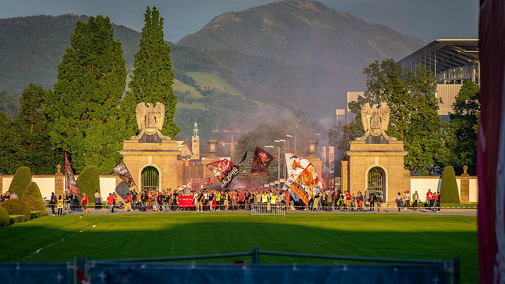 Red Bull Salzburgs Meisterfeier I