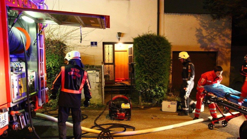 Bilder der Löscharbeiten