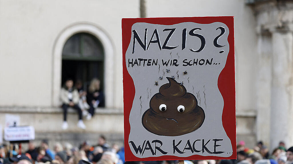 Der Andrang bei der Demonstration in München war riesig