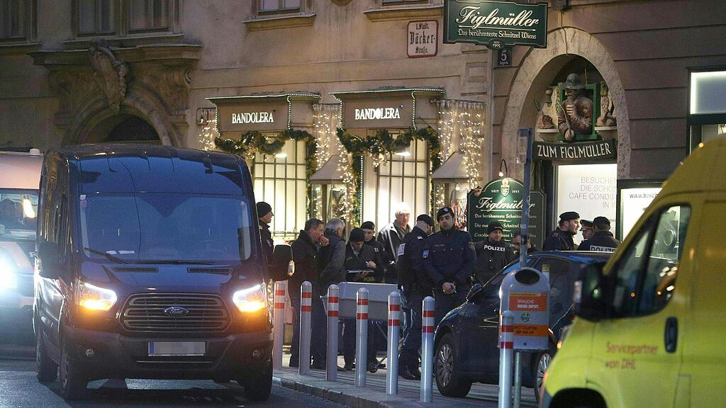 Schüsse in Wien