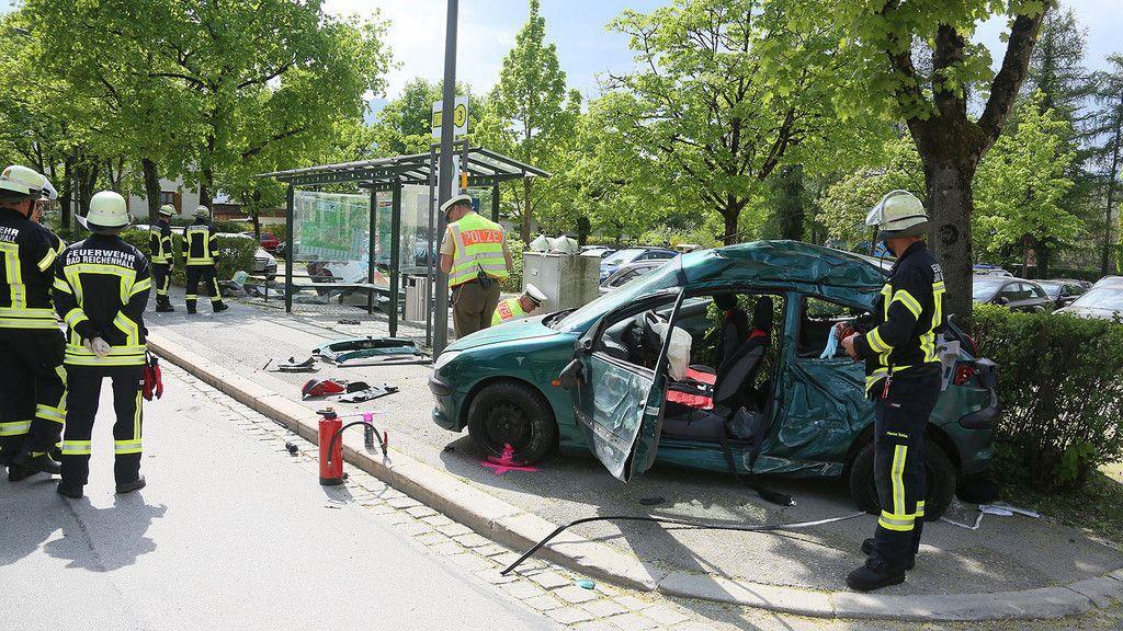 Schwerer Unfall in Bad Reichenhall