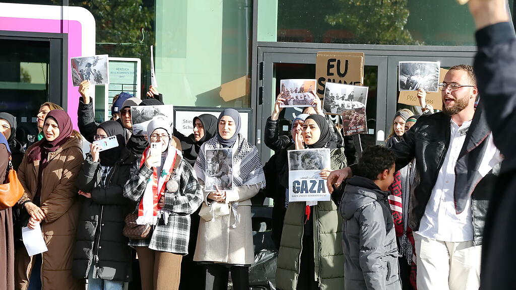 Zweite Palästina-Demo in Salzburg