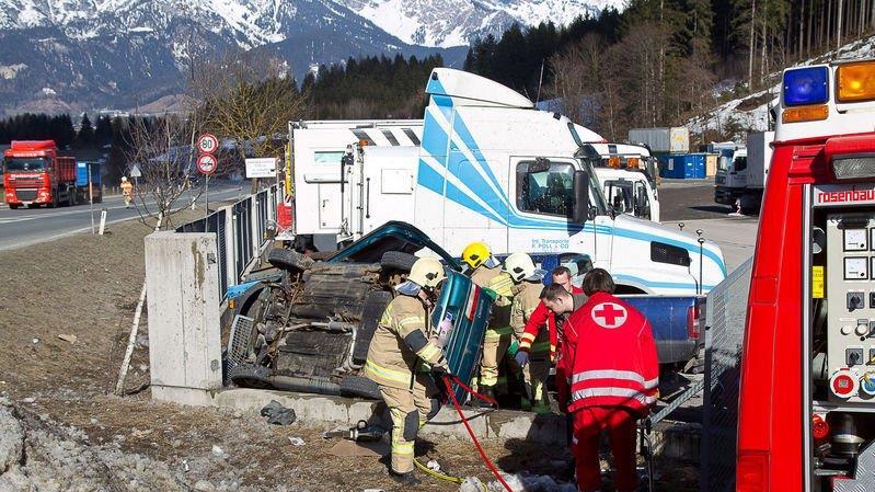 Schwerer Crash in Saalfelden