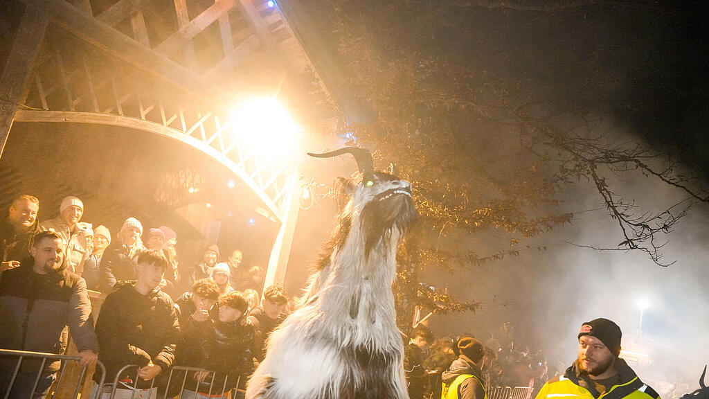 Der Hallwanger Krampuslauf