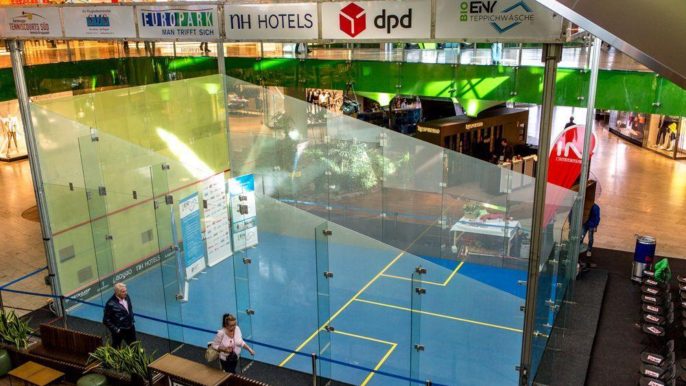 Auftakt zur Austrian Squash Challenge im Europark 2016