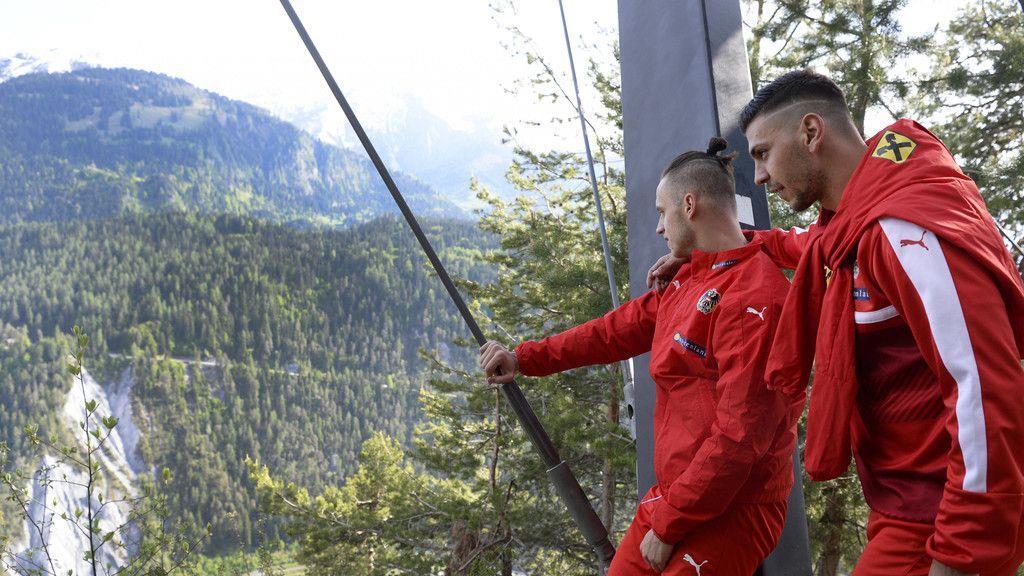 ÖFB-Trainingscamp in Laax