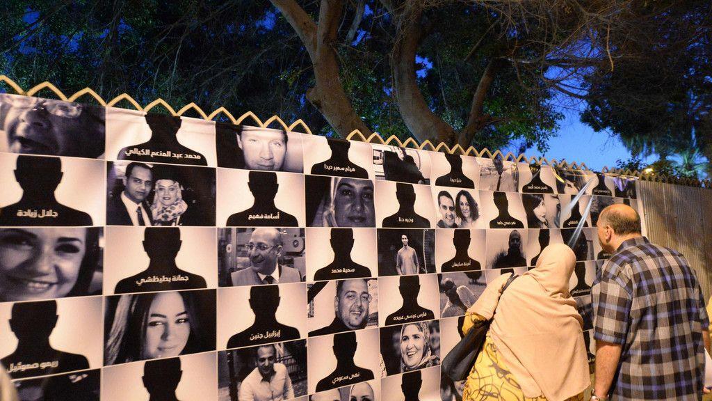 MS804 der Egyptair: Trauerfeier in Kairo