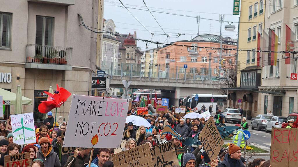 Klimastreik in Salzburg