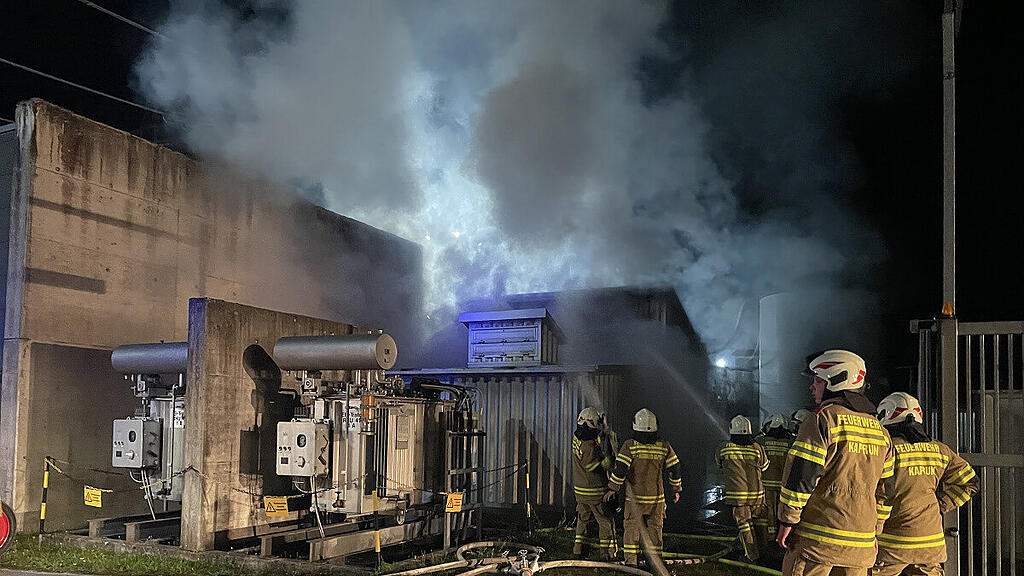 Brand Umspannwerk Kaprun
