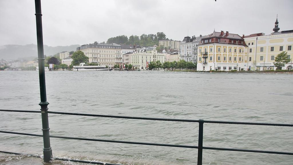 Hochwasser in Gmunden