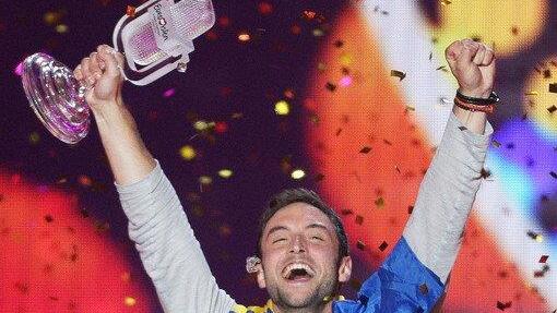 So freut sich Mans Zelmerlöw, Sieger des Song Contest 2015 in Wien