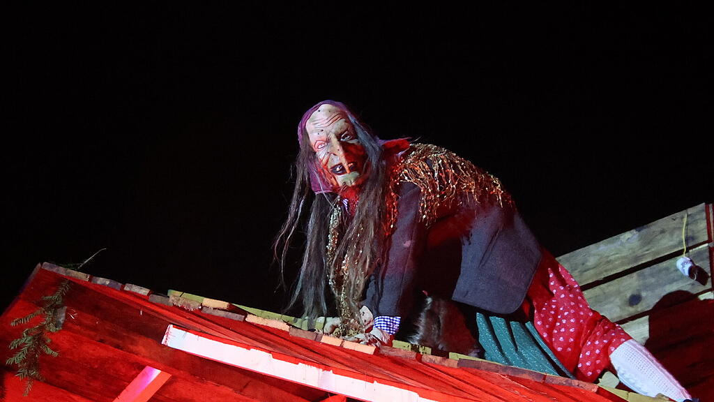 St. Leonhard Krampus-Show beim Untersberg
