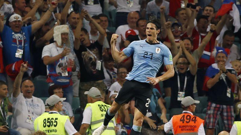 Fußball-WM: Uruguay - Portugal 2:1