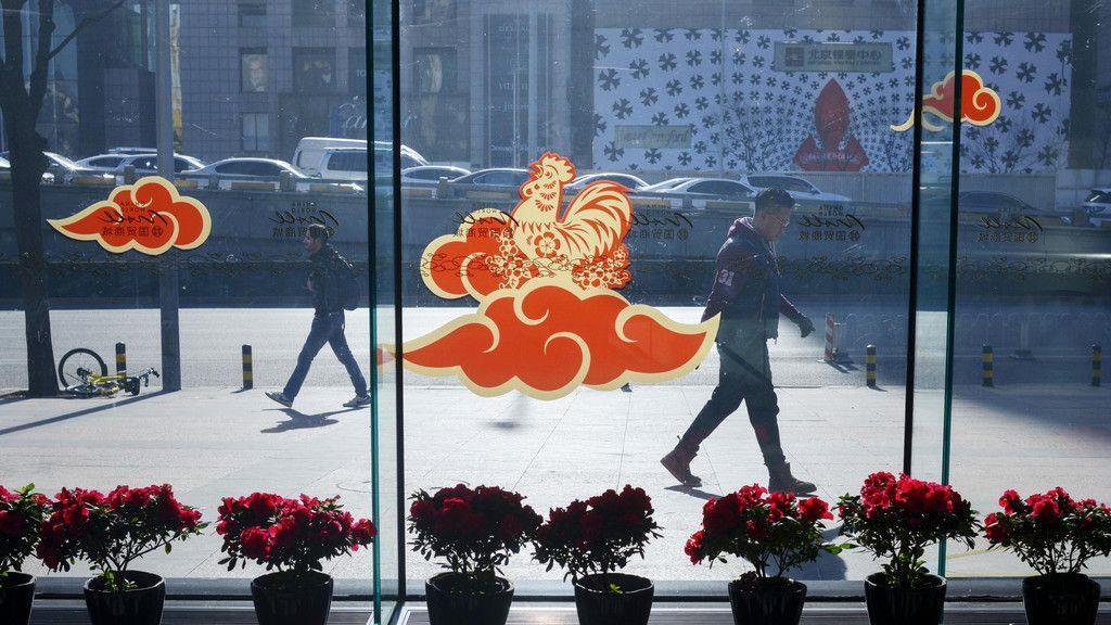 China feiert das Jahr des Hahns