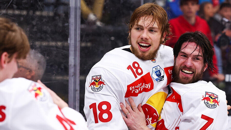 Jubelszenen EC Red Bull Salzburg Titel