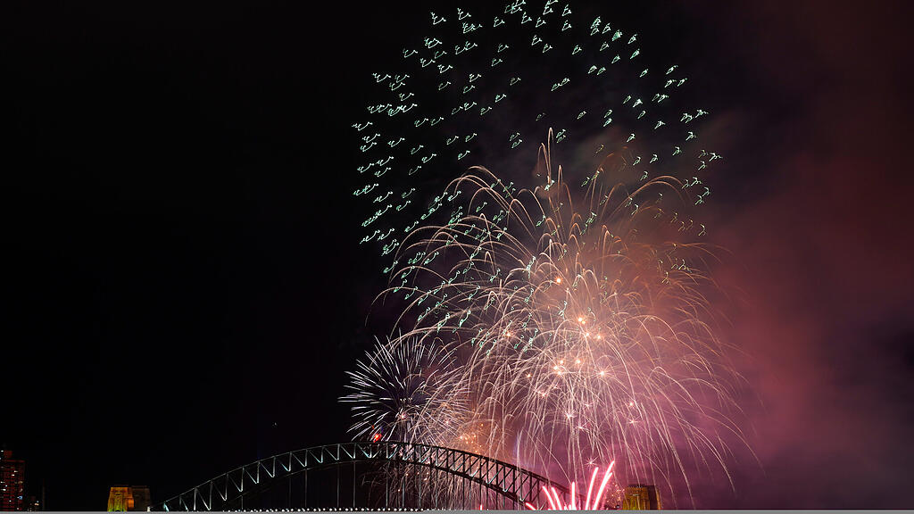 Feuerwerk 2024 Australien
