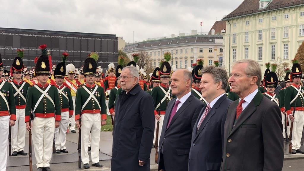 Salzburger Schützen in Wien