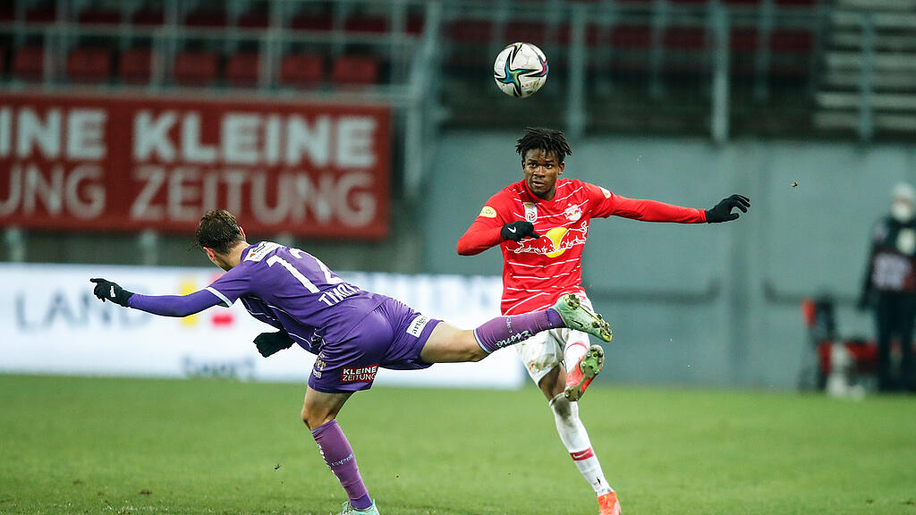 Austria Klagenfurt gegen FC Red Bull Salzburg