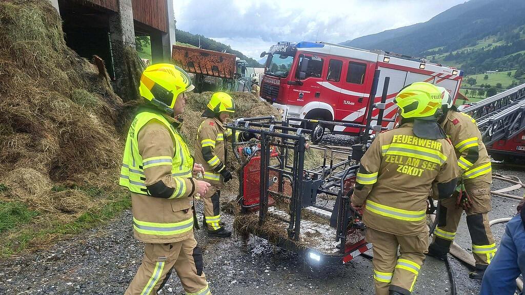 Bauernhofbrand in Bruck