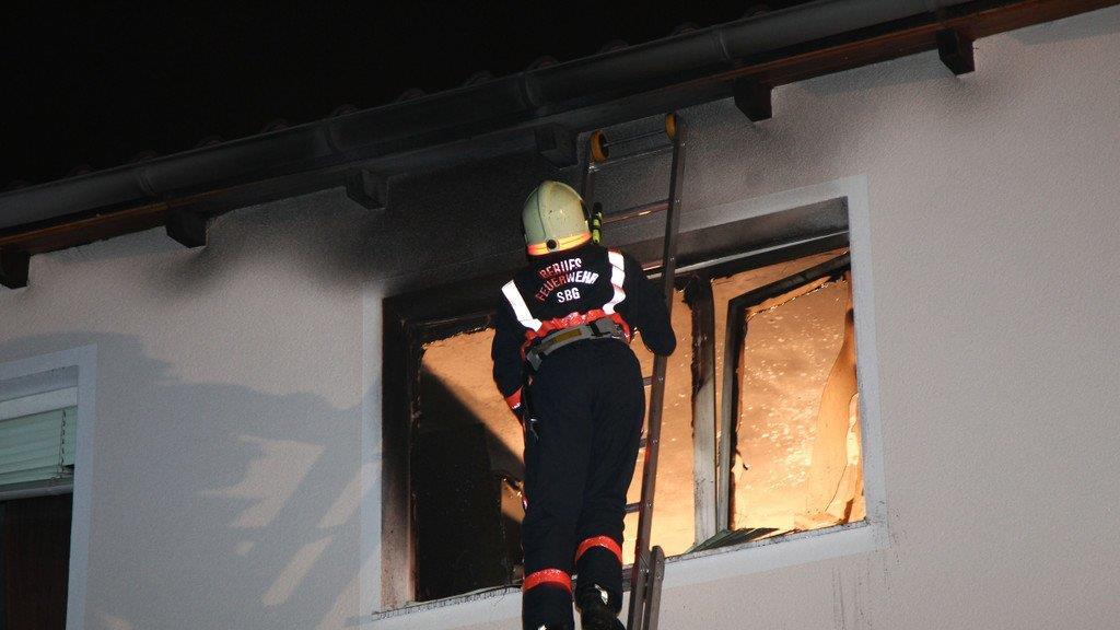 Wohnungsbrand in Morzg