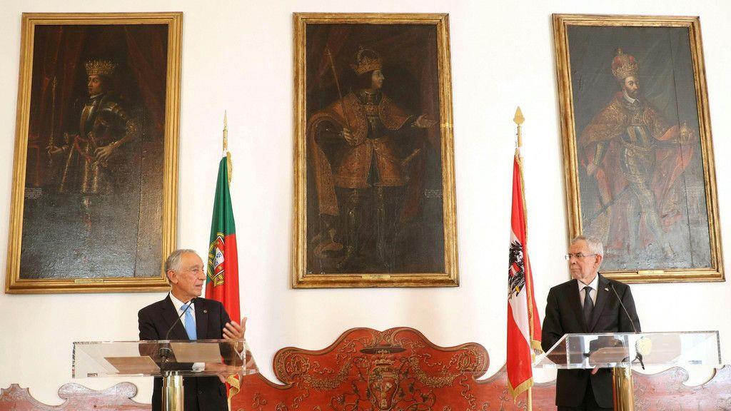Van der Bellen und De Sousa geben PK in Salzburg