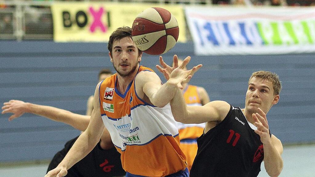 BBU-Spieler Lorenz Rattey sorgte für die ersten Highlights gegen Mattersburg.