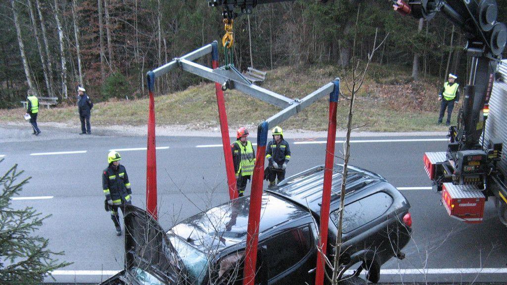 Eingeklemmter bei VU in Bad Goisern