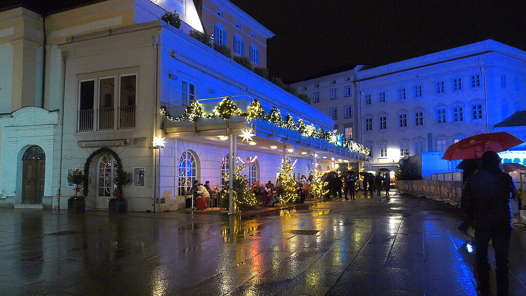 Silvester in der Stadt Salzburg