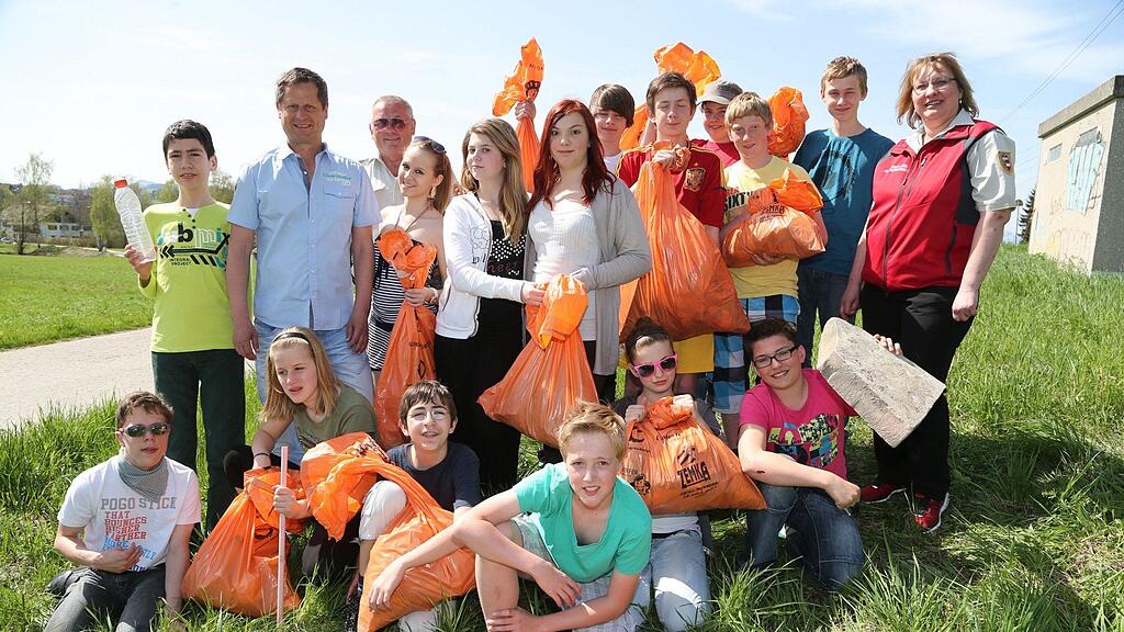 Die Kinder waren mit viel Einsatz dabei.