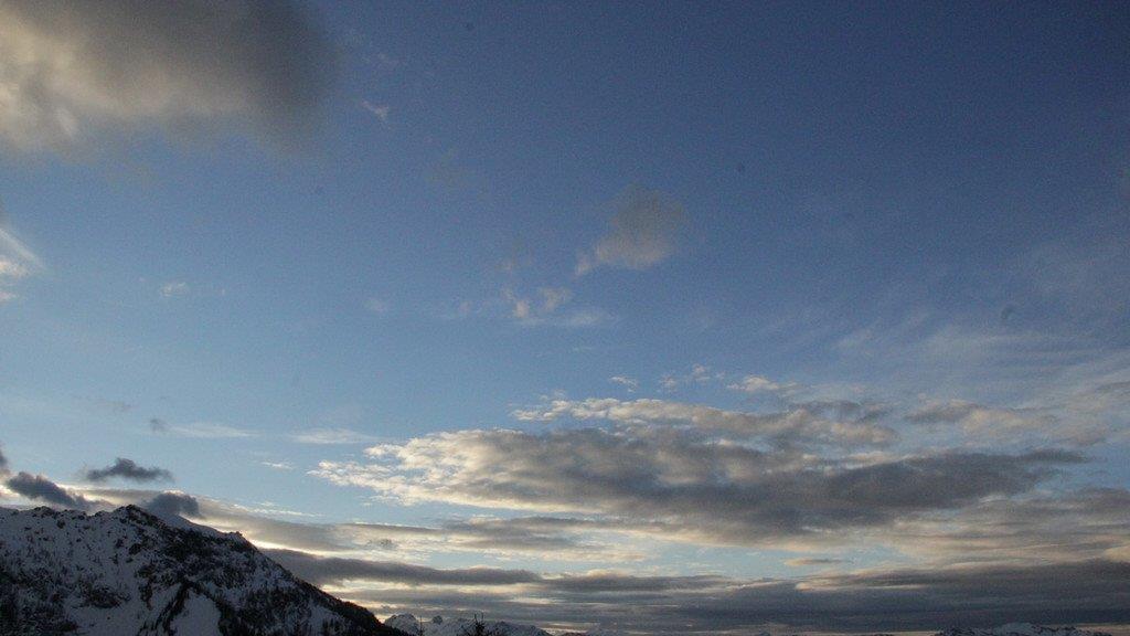 Sonnenuntergang über Berchtesgaden