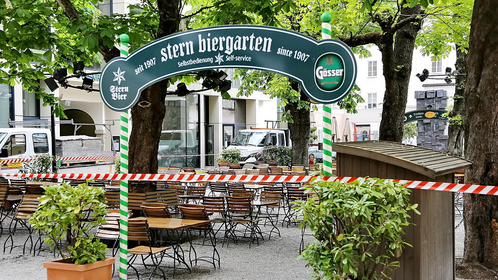 Vorbereitung auf Öffnung in Salzburg