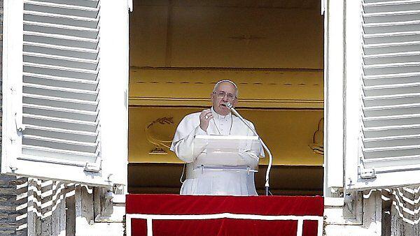 Der Papst beim Angelusgebet