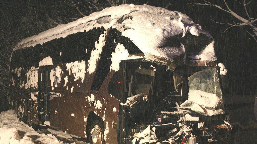 20 Verletzte bei Busunfall