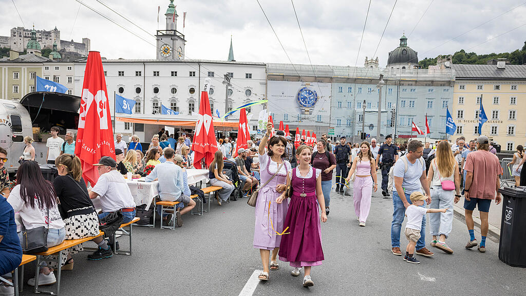 Salzburger Stadtfest Freitag