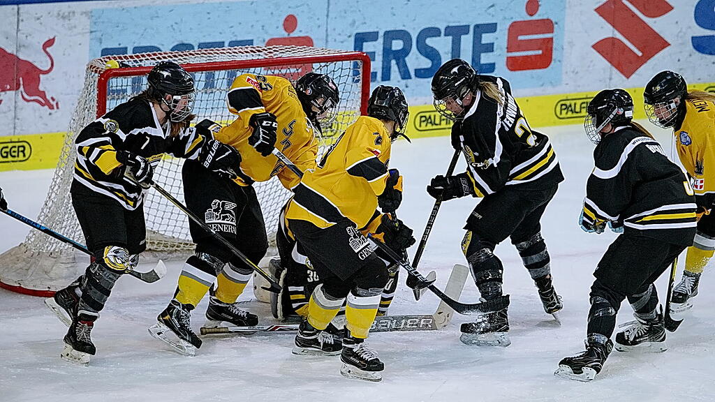 Eishockey: Salzburg Eagles gegen Vienna Sabres