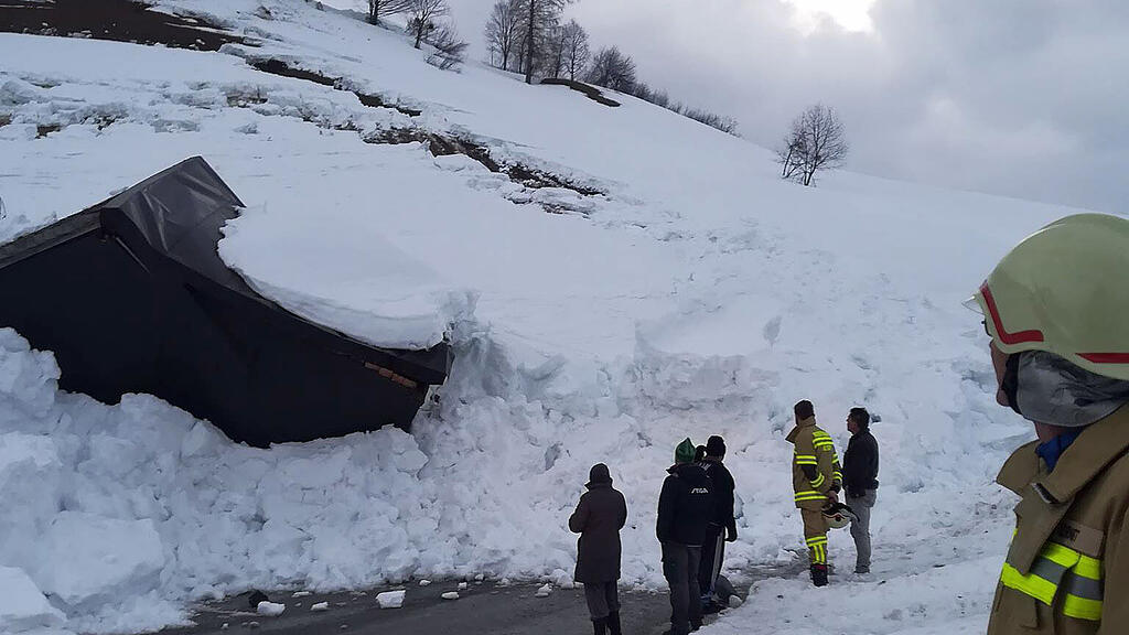 Lawine in Krispl