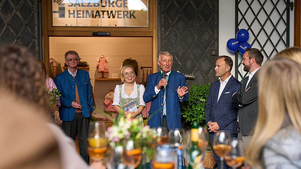 Wiedereröffnung Salzburger Heimatwerk