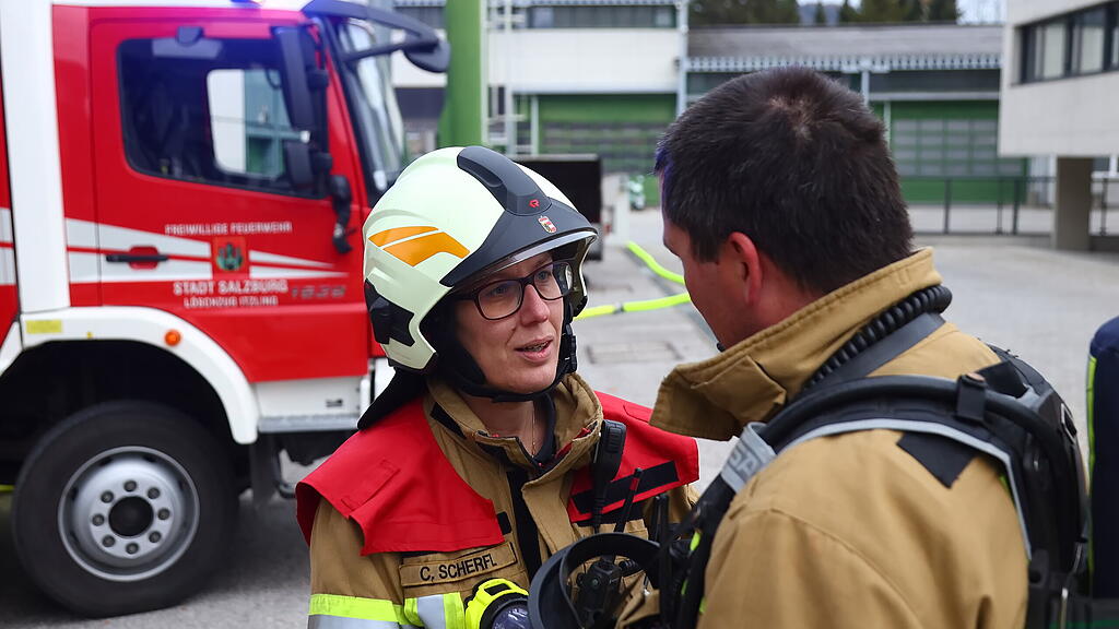 Herbstübung Freiwillige Feuerwehr Stadt Salzburg