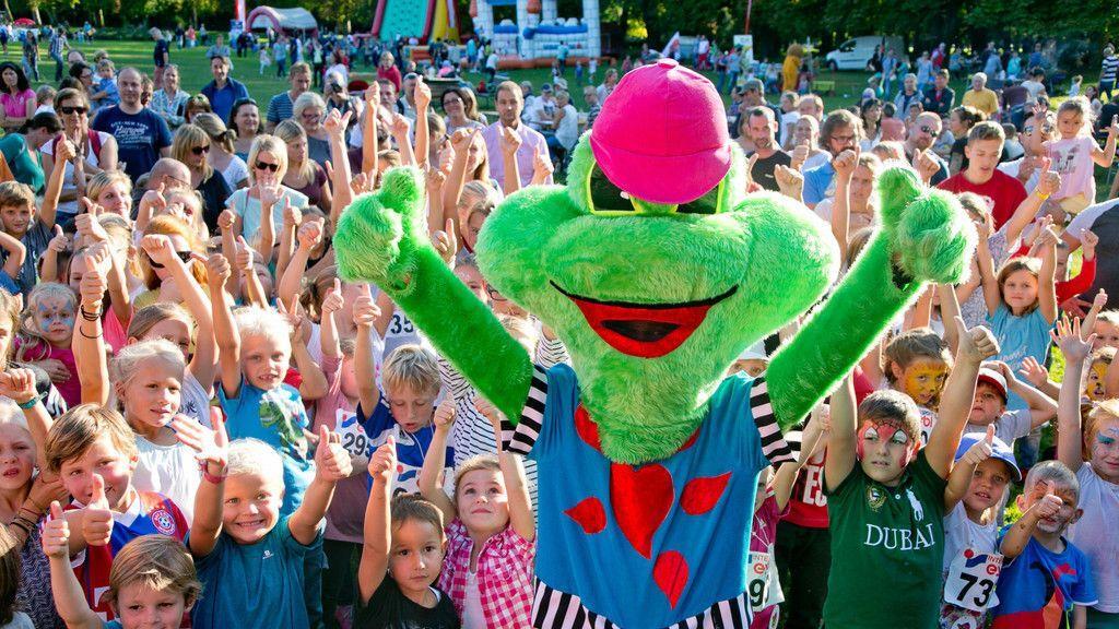 Hopsi-Hopper-Spielefest in Hellbrunn