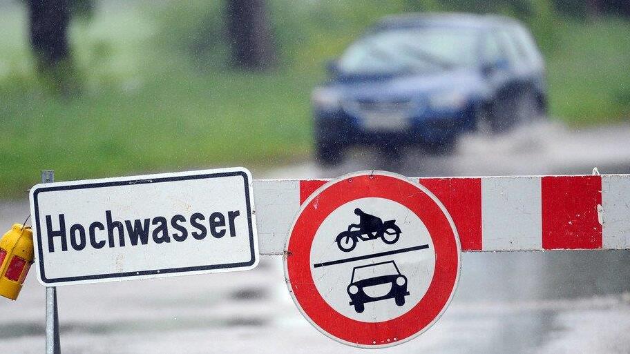 Starkregen in Österreich und Deutschland