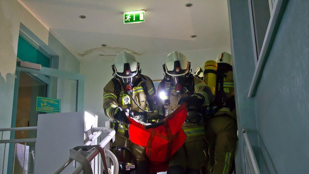 Großübung der Freiwilligen Feuerwehr Salzburg